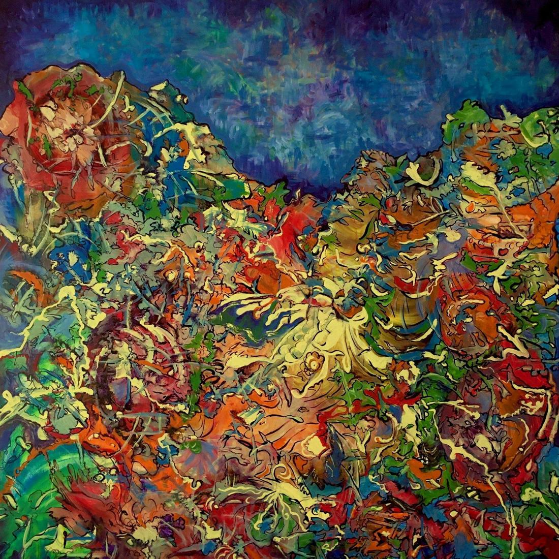 Painting by featured artist Azade